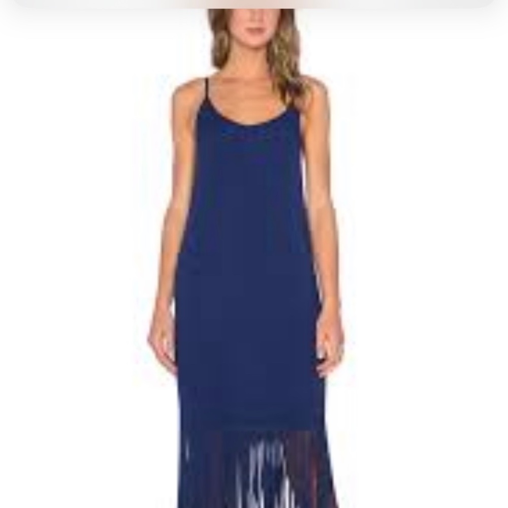 Monrow Fringe Maxi Dress
